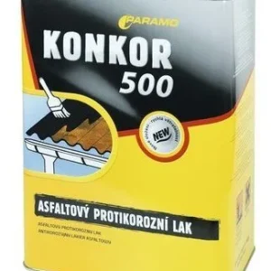 Oblíbeny Konkor 500, asfaltovy antikorozní lak, 9kg