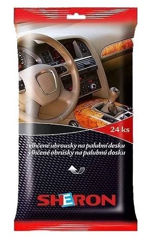 Sheron ?istící ubrousky na palubní desku 24 ks Expresní Doru?ení