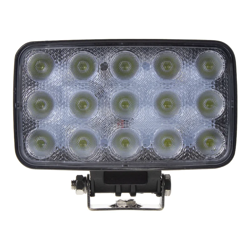?asově Omezené LED světlo obdélníkové, 15x3W, 152x118x50mm, ECE R10