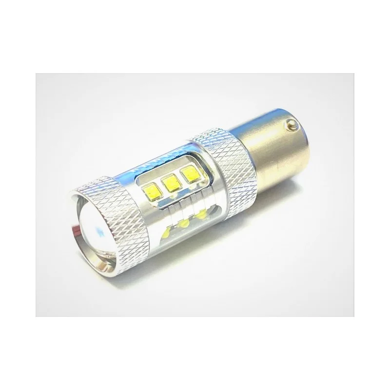 ?árovka LED 12V-24V 21W BA15s ?irá 16xLED CREE XBD 80W 900lm CANBUS Nejlep?í Volba