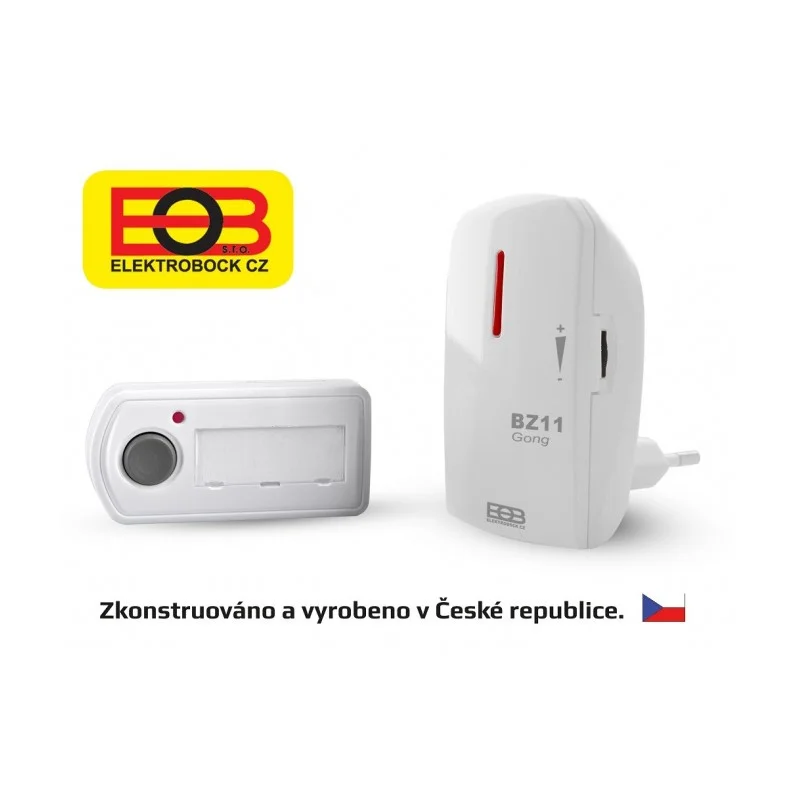 Zvonek bezdrátovy sí?ovy BZ11 ELEKTROBOCK Horká Nabídka