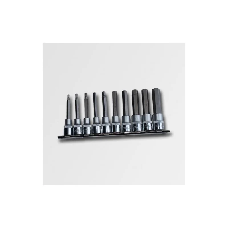 Zlevněny sada hlavic IMBUS1/2" 5-17mm 8ks, délka 100mm