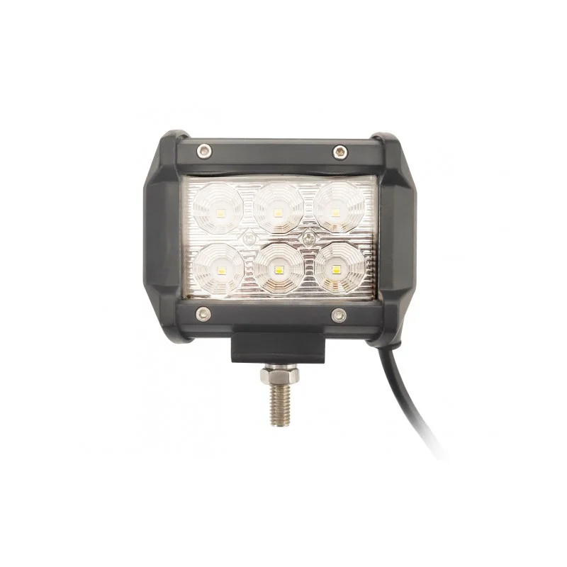 Zna?kovy Světlomet LED pracovní 6W + oran?ově blikající světlo