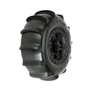 ?asově Omezené Pro-Line kolo 2.2/3.0", pneu Sling Shot Paddle, disk SC H12 ?erny (2) - PRO115810