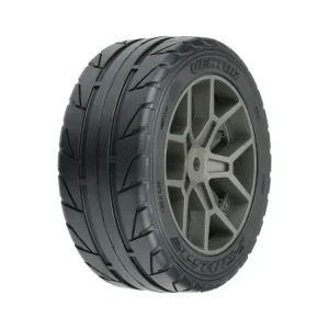 Zna?kovy Pro-Line kolo 2.4", pneu Vector S3 35/85 Belted, disk ?edy H14 (2) - PRO1020410