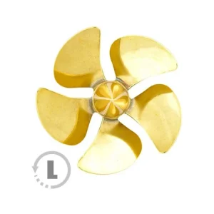 Zna?kovy Raboesch lodní ?roub t?.183 60mm M5 5-listy levy - KR-rb183-16a