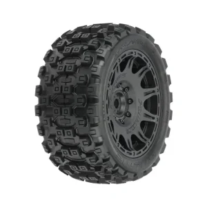 Zna?kovy Pro-Line kolo 5.7", pneu Badlands MX57, disk Raid H24 ?erny (2) - PRO1019811
