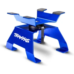 Zna?kovy Traxxas stojánek na auta maly modry - TRA8796-BLUE
