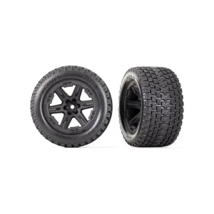 ?asově Omezené Traxxas kolo 2.8", disk RXT ?erny, pneu Gravix (2) - TRA6764