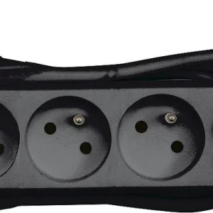 ?asově Omezené Prodlu?ovací kabel s vypína?em Emos PC1315, 3 zásuvky, 5m, ?erny
