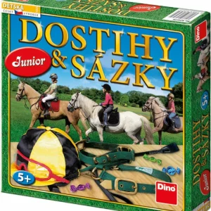 Zna?kovy Dino Dostihy a sázky junior recenze a hodnocení, spole?enská hra