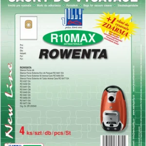?asově Omezené Sá?ky do vysava?e Jolly MAX R10 (4 ks) pro Rowenta