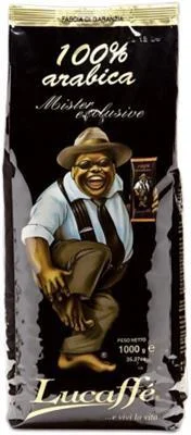 Zrnková káva Lucaffe MR.EXCLUSIVE 1kg100% Arabica Lucaffé ?asově Omezené