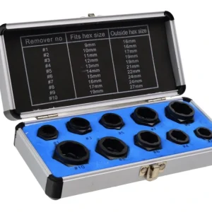 Ově?eny Sada na vytahování str?enych ?roub?, 10ks, Geko G30032