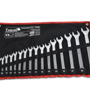 ?asově Omezené Sada o?koplochych klí?? TVARDY 17ks, 8-32mm, CrV, Geko T00652