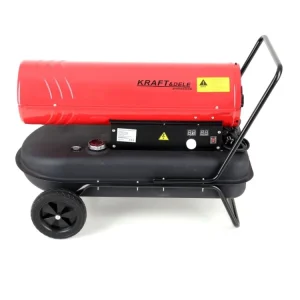 ?asově Omezené Mobilní naftové topidlo 30kW s termostatem, Kraft&Dele KD11710