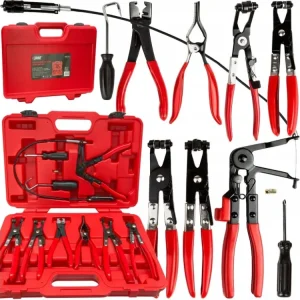 Zlevněny Sada kle?tí na hadicové spony 9ks, Verke V86270