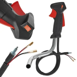 Pravá rukoje? pro benzínovy k?ovino?ez s vypína?em a plynovou pá?kou ? 19 mm, Geko G81068C Autenticky