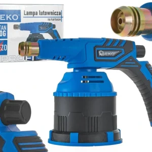 Zlevněny Plynová pájecí lampa s piezozapalováním na kartu?e 190gPROFI, 1300W,Geko G20077