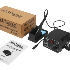 Zlevněny Svá?e?ka plast?, pájecí stanice 2v1, Kraft&Dele KD3461