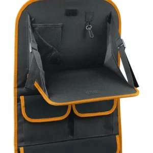 Zna?kovy Organizér na p?ední sedadlo se stolkem ORANGE