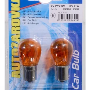 ?árovka 12VPY21W21W BaU15s ORANGE blister 2ks Finální Vyprodej