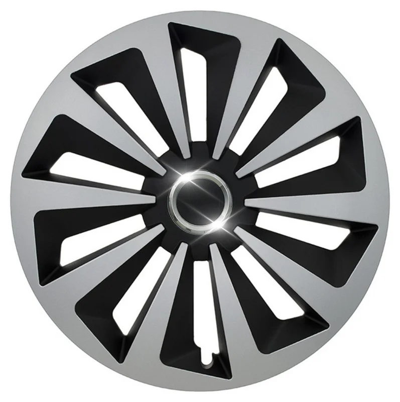 ?asově Omezené Kryt kola 13"FOX RING SILVER/BLACK 1ks