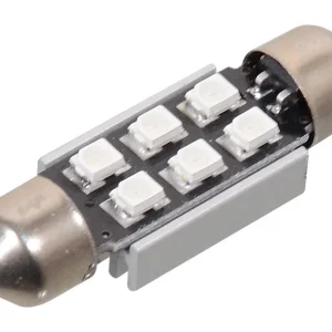 ?árovka 6 SMD LED 12V suf. SV8.5 38mm s rezistorem CAN-BUS modrá Koupit Online