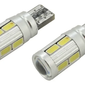?árovka 10 SMD LED 3chips 12V T10 CAN-BUS ready bílá 2ks Vysoce Kvalitní