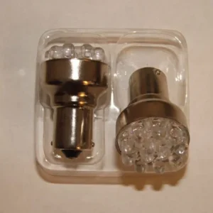 ?árovka 12V 21W LED BA 15s ?ervená JAGAN I, balení po 2 ks Vyprodej