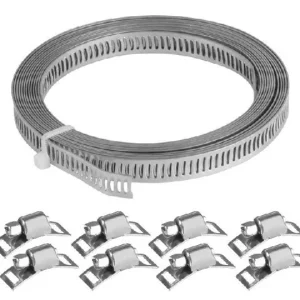 Zlevněny Spona pásková ?roubovací 3m x 8mm+8zam.