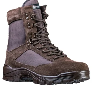 Zna?kovy Boty vysoké TACTICAL ZIPPER BRAUN 45