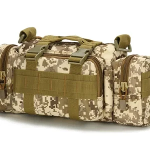 ?asově Omezené Ta?ka na fotoaparát maská?ová, desert digital, 35x14x18cm, Smilodon