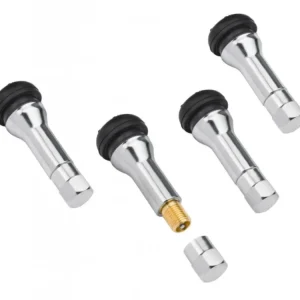 Zlevněny Ventil TR 414 chromovany pro hliníkové ráfky 4ks