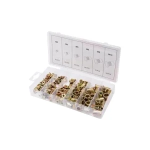 ?asově Omezené Sada nytovacích matic Ocel M3-M10 150ks YT-36481