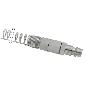 ?asově Omezené Rychlospojka 1/4" samec - vněj?í závit s ochrannou pru?inou 8x6mm