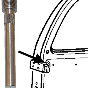 ?ep pantu dve?í +0.5mm/horní - Typ 1 (? 1967) ?asově Omezené