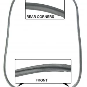 Zna?kovy Těsnění p?ední kapoty - Typ 3 (1961 ? 73)