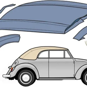 Zna?kovy Izolace st?echy - T.1 Cabrio (1962 ? 64)