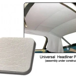 Zlevněny ?alounění stropu/bíly ma?kany vinyl - T.14 Cabrio (1964 ? 68)