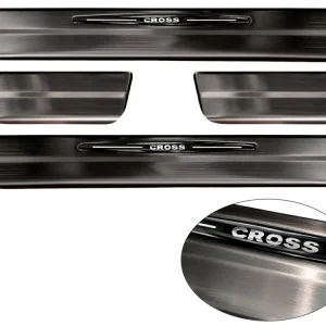 ?asově Omezené Ochranné kryty prah?, Toyota Corolla Cross, 2022- , Black